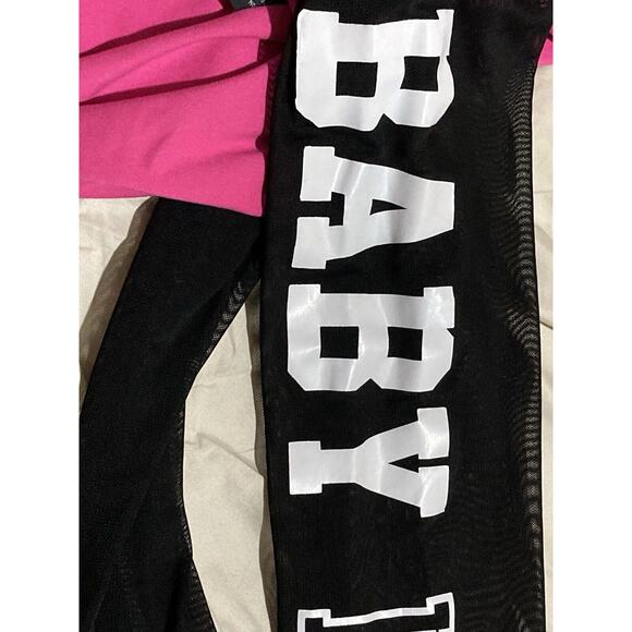 Baby Phat Track Suit Jacket Pink Women's Sz 2X Retro Y2K Embroidered Logo - Picture 6 of 9